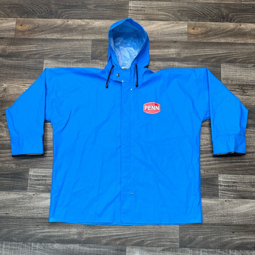 PENN Heavy Duty Waterproof Rain Coat in Blue - XXXL